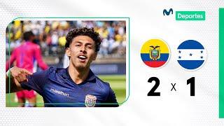 ECUADOR vs. HONDURAS [2-1] RESUMEN y GOLES del partido | AMISTOSO INTERNACIONAL ️