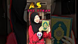 AS THE QURAN ️