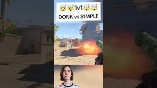 Donk vs s1mple cs2