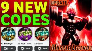 UPDATEMUSCLE LEGENDS CODES 2024! ROBLOX MUSCLE LEGENDS CODES