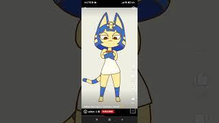 The best Ankha zone dance- Animal Crossing credit to sylieve