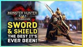 Monster Hunter Rise Sunbreak - Sword & Shield is the Best It's EVER BEEN!