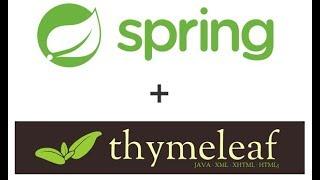 How to set up Spring Boot Web project with Thymeleaf template engine