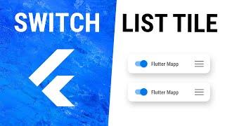 Flutter SwitchListTile Widget