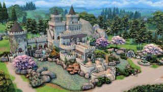 Windenburg Castle | STOP MOTION | NOCC | Castle Estate Kit THE SIMS4 #thesims4