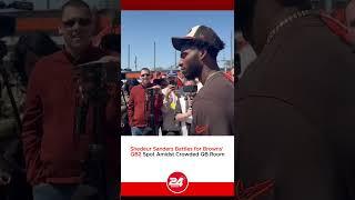 Browns QB Shedeur Sanders Cited for Speeding 101 MPH! Rookie Mistake?