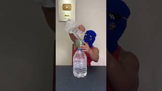 I got water out of the bottle the easy way #lifehack #experiment #shorts #test
