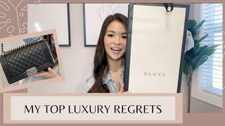 LUXURY REGRETS ft. Chanel, Gucci, Manolo Blahnik | Irene Simply