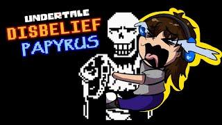 ПОБЕДИЛА ПАПАЙРУСА СПУСТЯ 10 ЧАСОВ - ХОРОШАЯ КОНЦОВКА! | Undertale Disbelief Papyrus