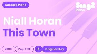 Niall Horan - This Town (Karaoke Piano)