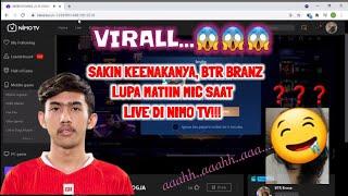 VIRALLL....VERSI FULL BTR BRANZ KETAHUAN NGENT** SAMA PACAR SAAT LIVE DI NIMO TV!!!