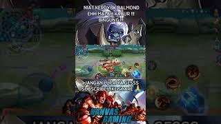 Balmond niat keroyok malah kabur #shorts #mobilelegends #balmondbuild #youtubeshorts