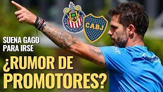  ¡RUMORES CHIVAS: Suena Fernando GAGO para IRSE a BOCA Juniors! ¿PROMOTORES trabajando? 