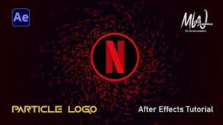 Particle LOGO ANIMATION Without Plugins No Any Plugin|  After Effects Tutorial