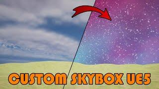 How To Create And Use A Custom Sky Sphere In Unreal Engine 5 (Tutorial)