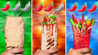 Spicy vs Spicier vs the Spiciest shawarma