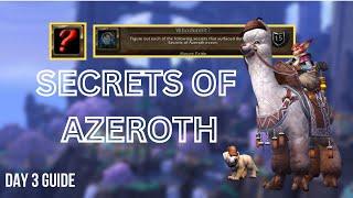 Secrets of Azeroth Event Day 3 "An Inside Job?" Easy Guide | Whodunnit? | Pattie