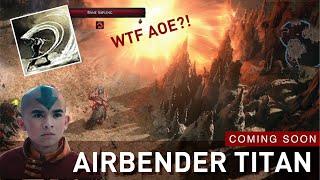 Day 2 enjoying my AIRBENDER TITAN build! SUPER satisfying AOE lol (Early Progress Sneak Peek) PoE 2