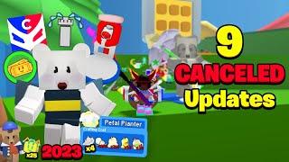 9 CANCELED Updates in Bee Swarm Simulator! (Gummy Bear Quests, Extract Dispensers, Beesmas)