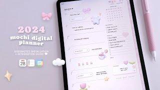 2024 mochi digital planner ‍️ | installation guide + apple/google integration | goodnotes 5 and 6