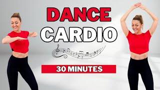 30 Min DANCE CARDIO WORKOUTDANCE CARDIO AEROBICS for WEIGHT LOSSKNEE FRIENDLYNO JUMPING