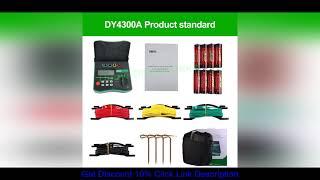  DUOYI DY4300A 4-POLE EARTH RESISTANCE AND SOIL RESISTANCE TESTER DIGITAL LCD 0-20KΩ SERIES INTERF