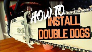 How to Install Double Dogs (Felling Spikes) on Stihl MS 261