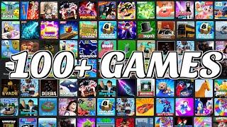 100 ROBLOX GAMES IN 1 MINUTE