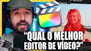 QUAL É O MELHOR EDITOR DE VÍDEO? - Final Cut e Davinci Resolve.