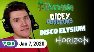 First20: Terraria, Dicey Dungeons, Disco Elysium, Horizon Zero Dawn | VOD 1.7.20