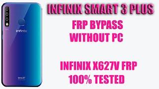 INFINIX SMART 3 PLUS FRP BYPASS 100% FREE