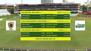 CSA 4-Day Series - Division 1 | Hollywoodbets Dolphins vs Goldrush Boland - Day 4