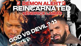 DRAKE BATTLED THE DEVIL & LOST HIS SOUL | KENDRICL LAMAR - REINCARNATED | Reavtion