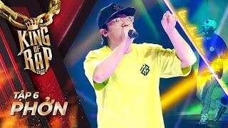 PHỞN làm mới "Bốn Chữ Lắm" đến Trúc Nhân cũng sẽ ngỡ ngàng! | KING OF RAP - Tập 6