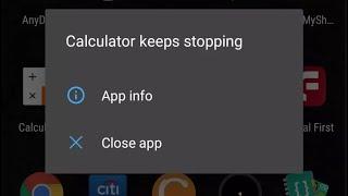 how to fix calculator keeps stopping problem 2025 | calculator keeps stopping 2025