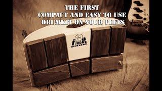 THE FLOORDRUM  - LIVE FOOT DRUM PERCUSSION   - MULTIPLE  STOMP BOX-  Ideal for ONE MAN BAND  BUSKING