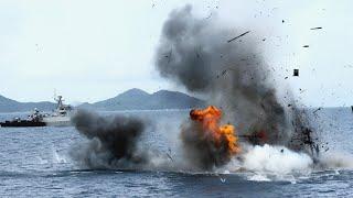 13 minutes ago! Russian warship hit by Polish rocket in the Black Sea - Arma 3 Milsim