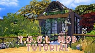 Aprender a USAR EL T.O.O.L MOD ️ Los Sims 4 Tutorial de Construcción