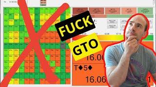 Playing "GTO" is costing you a lot!