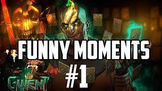 Gwent: SuperJJ Funny Moments #1| Arena Interactions