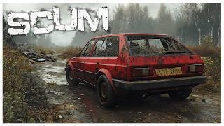 Building the Ultimate Survival Ride! Scavenging for Car Parts in SCUM - Part 1 E4