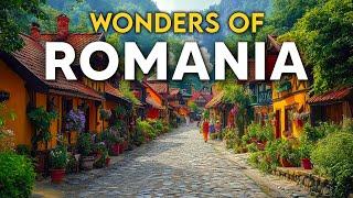 WONDERS OF ROMANIA | Top Most Unique Travel Destinations in Romania - Travel Video 4K