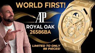 WORLD FIRST! Audemars Piguet Royal Oak 26586BA limited to only 88 pieces AND only sold in China