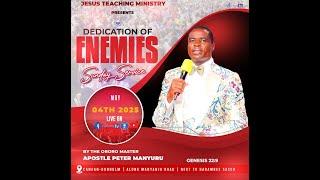DEDICATION OF ENEMIES//RAISING THE ALTAR-SUNDAY SERVICE.