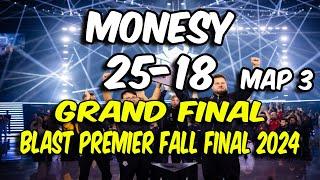 CS2 POV | G2 m0NESY (25/18) vs NAVI (Mirage) @ BLAST Premier Fall Final 2024 Grand final