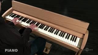 Roland Kiyola KF-10 Digital Piano with Stool, Pure Oak | Gear4music demo