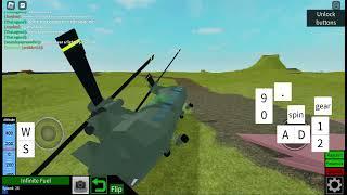 Helicopter Showcase!! (Roblox plane crazy)