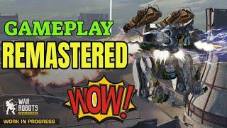 New REMASTERED Test server - NEW ROBOTS & WEAPONS - War robots gameplay