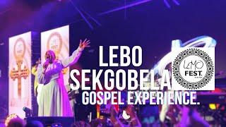 Lebo Sekgobela BRINGS THE HOUSE DOWN at Lemo Fest Gospel Experience 2024!