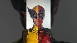 Half Deadpool Half Wolverine! #halfandhalf #deadpool #wolverine #deadpoolandwolverine